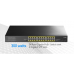 Суич Cudy GS1028PS2, 24 портов, 10/100/1000, 24× GbE with 802.3at/af PoE, 2× Uplink SFP, Default/VLAN/Extend Modes , за 19" rack