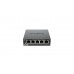 Суич D-Link DES-105/E, 5 портов 10/100, метален корпус