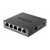 Суич D-Link DGS-105/E, 5 портов, 10/100/1000, Gigabi, метален корпус