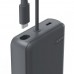 HAMA Външна батерия „Travel“ с кабел, 10000mAh, 2 изхода: 2x USB-C, антрацит