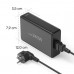 HAMA Зарядна станция 240 W, GaN, Fast Charger, 4 x USB-C, 1 x USB-A, PD HAMA Зарядна станция 240 W, GaN, Fast Charger, 4 x USB-C, 1 x USB-A, PD