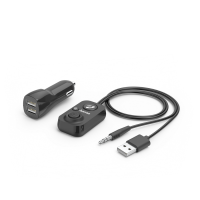 Блутут приемник за кола HAMA AUX-In, USB зарядно, 2.1 A, Свободни ръце, 14167 Блутут приемник за кола HAMA AUX-In, USB зарядно, 2.1 A, Свободни ръце, 14167