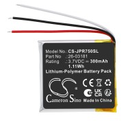 Батерия за за безжични Bluetooth слушалки Jabra Engage 75, Engage 65 LiPo 3.7V 300mAh CAMERON SINO Батерия за за безжични Bluetooth слушалки Jabra Engage 75, Engage 65 LiPo 3.7V 300mAh CAMERON SINO