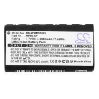 Батерия за за безжични Bluetooth слушалки Wisycom MPRLBP, MPR30, MPR50, MPR51, MPR52, MTP60 LiIon 3.7V 2000mAh CAMERON SINO Батерия за за безжични Bluetooth слушалки Wisycom MPRLBP, MPR30, MPR50, MPR51, MPR52, MTP60 LiIon 3.7V 2000mAh CAMERON SINO