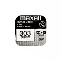 Бутонна батерия сребърна MAXELL SR44 SW/357/ 1.55V Бутонна батерия сребърна MAXELL SR44 SW/357/ 1.55V
