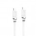HAMA Кабел за зареждане USB-C - USB-C, 60 W, 1 m, бял