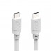 HAMA Кабел за зареждане USB-C - USB-C, 60 W, 1 m, бял
