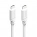 HAMA Кабел за зареждане USB-C - USB-C, 60 W, 1 m, бял