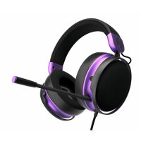 Геймърски слушалки Dark Project Sono Wired - Black/Violet Геймърски слушалки Dark Project Sono Wired - Black/Violet