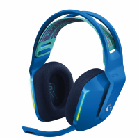 Геймърски слушалки Logitech G733 Blue Lightspeed Wireless RGB, Микрофо