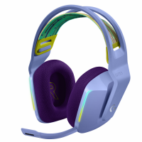 Геймърски слушалки Logitech G733 Lilac Lightspeed Wireless RGB, Микрофон, Лилави Геймърски слушалки Logitech G733 Lilac Lightspeed Wireless RGB, Микрофон, Лилави