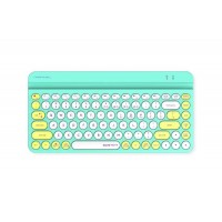 Безжична клавиатура A4tech Fstyler FBK30, Bluetooth, 2.4G, Стойка за телефон, Кирилизирана, Авокадо