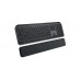 Kлавиатура Logitech MX Keys S, Bluetooth, Illuminated, Подложка за китка, Черна Kлавиатура Logitech MX Keys S, Bluetooth, Illuminated, Подложка за китка, Черна
