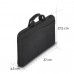 HAMA Чанта за лаптоп "Protection Hardcase", до 36 см (14,1"), черна