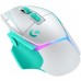 Геймърска безжична мишка Logitech G502 X Plus Lightsync RGB - Mint