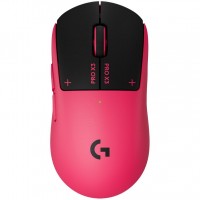 Геймърска мишка Logitech G Pro X3 Superstrike - Magenta Eclipse