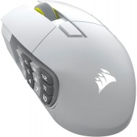 Геймърскa оптична мишка CORSAIR SCIMITAR ELITE WIRELESS SE White, 3300