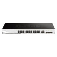 Суич D-Link DGS-1210-28, 28-портов 10/100/1000 Gigabit Smart Switch in Суич D-Link DGS-1210-28, 28-портов 10/100/1000 Gigabit Smart Switch in
