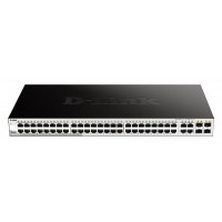 Суич D-Link DGS-1210-52, 48 портов 10/100/1000 Base-T port with 4 x 10 Суич D-Link DGS-1210-52, 48 портов 10/100/1000 Base-T port with 4 x 10