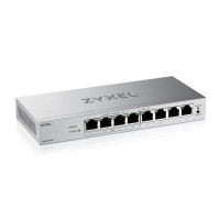 Суич ZyXEL GS-1200-8HPV3, 8 портов, Gigabit, webmanaged Суич ZyXEL GS-1200-8HPV3, 8 портов, Gigabit, webmanaged
