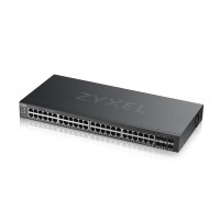 Суич ZyXEL GS-2220-50, 48-портов Layer2+, 44x Gb+ 4x Gbcombo (RJ45/SFP Суич ZyXEL GS-2220-50, 48-портов Layer2+, 44x Gb+ 4x Gbcombo (RJ45/SFP