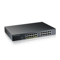 Суич ZyXEL GS1915-24EP, 24-портов, Gigabit, Управляем, Монтаж в шкаф, Суич ZyXEL GS1915-24EP, 24-портов, Gigabit, Управляем, Монтаж в шкаф,