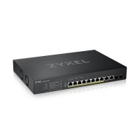 Суич ZyXEL XS1930-12HP, 10-портов, 10GbE, 2xSFP порта, Смарт управляем Суич ZyXEL XS1930-12HP, 10-портов, 10GbE, 2xSFP порта, Смарт управляем