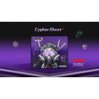 Геймърски пад A4 Bloody BP-45W Cypher Ghost - 450 x 400 x 5mm