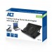 Охладител за лаптоп ACT, До 17", С един вентилатор, 2 x USB хъб, Черен