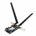 Безжичен адаптер ASUS PCE-BE6500 WiFi 7 PCI-e две външни антени и Bluetooth 5.4