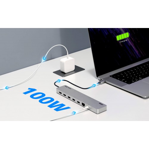 ATEN Докинг 11-in-1 USB-C Multiport Dock + Power Pass-Through, 2 x HDMI ...