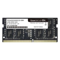 Памет Team Group Elite DDR4 SO-DIMM 32GB 3200MHz CL22 1.2V TED432G3200