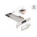Вътрешна тава Delock, PCI Express Card за 1 x M.2 NVMe SSD - Low Profile Form Factor Вътрешна тава Delock, PCI Express Card за 1 x M.2 NVMe SSD - Low Profile Form Factor