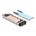 Вътрешна тава Delock, PCI Express Card за 1 x M.2 NVMe SSD - Low Profile Form Factor Вътрешна тава Delock, PCI Express Card за 1 x M.2 NVMe SSD - Low Profile Form Factor