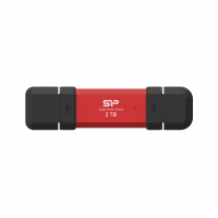Външен SSD Silicon Power DS72 Red - 2TB