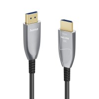HAMA Активен оптичен HDMI кабел, ултра високоскоростен, AOC, сертифициран, 8K, 20 м