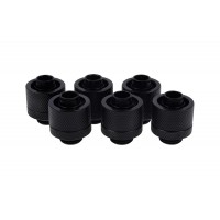 Фитинг Alphacool Eiszapfen, Удължител, 16/10mm, G1/4, Черен мат, 6 броя Фитинг Alphacool Eiszapfen, Удължител, 16/10mm, G1/4, Черен мат, 6 броя